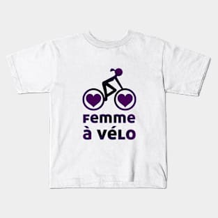 Femme à veló Kids T-Shirt